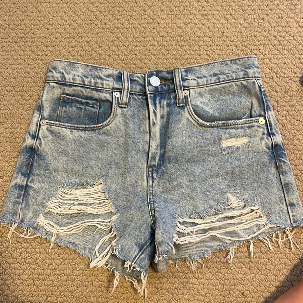 Black Jean Shorts size 25